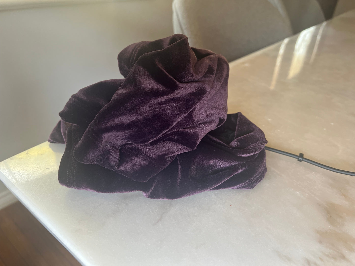 PURPLE 2 PIECE VELVET SET | FESTIVAL - COSTUME SET