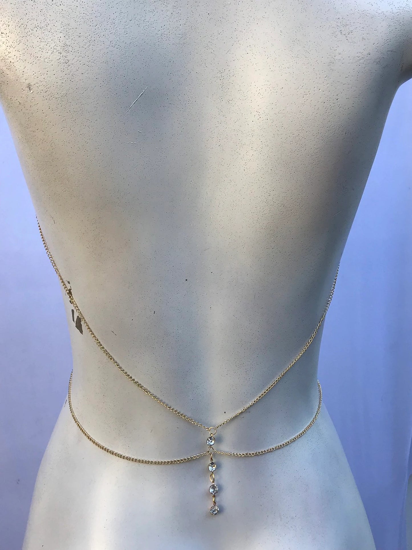 MINIMALIST BACK BODY CHAIN