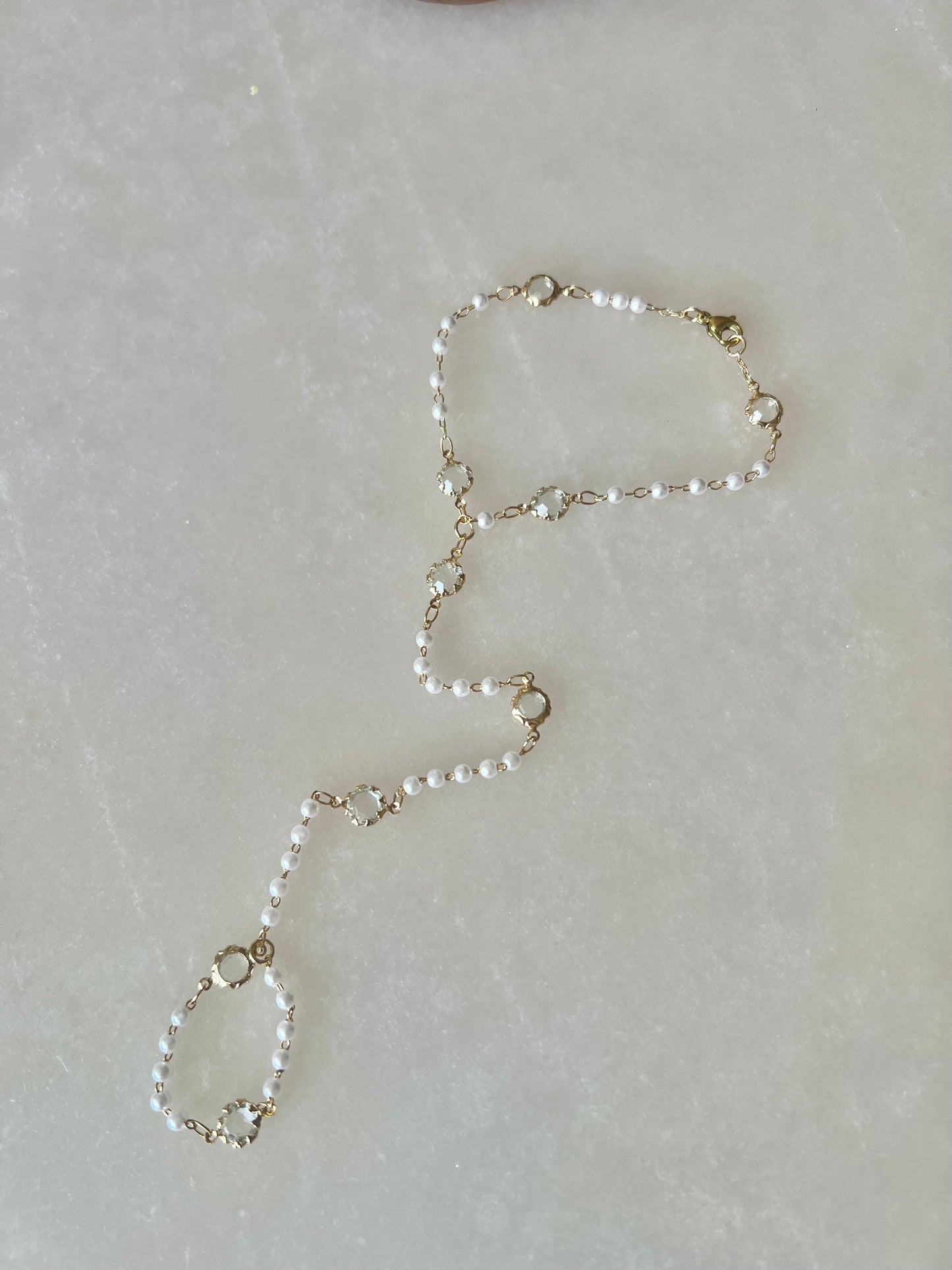 18K GP RING BRACELET | HANDLET BRACELET