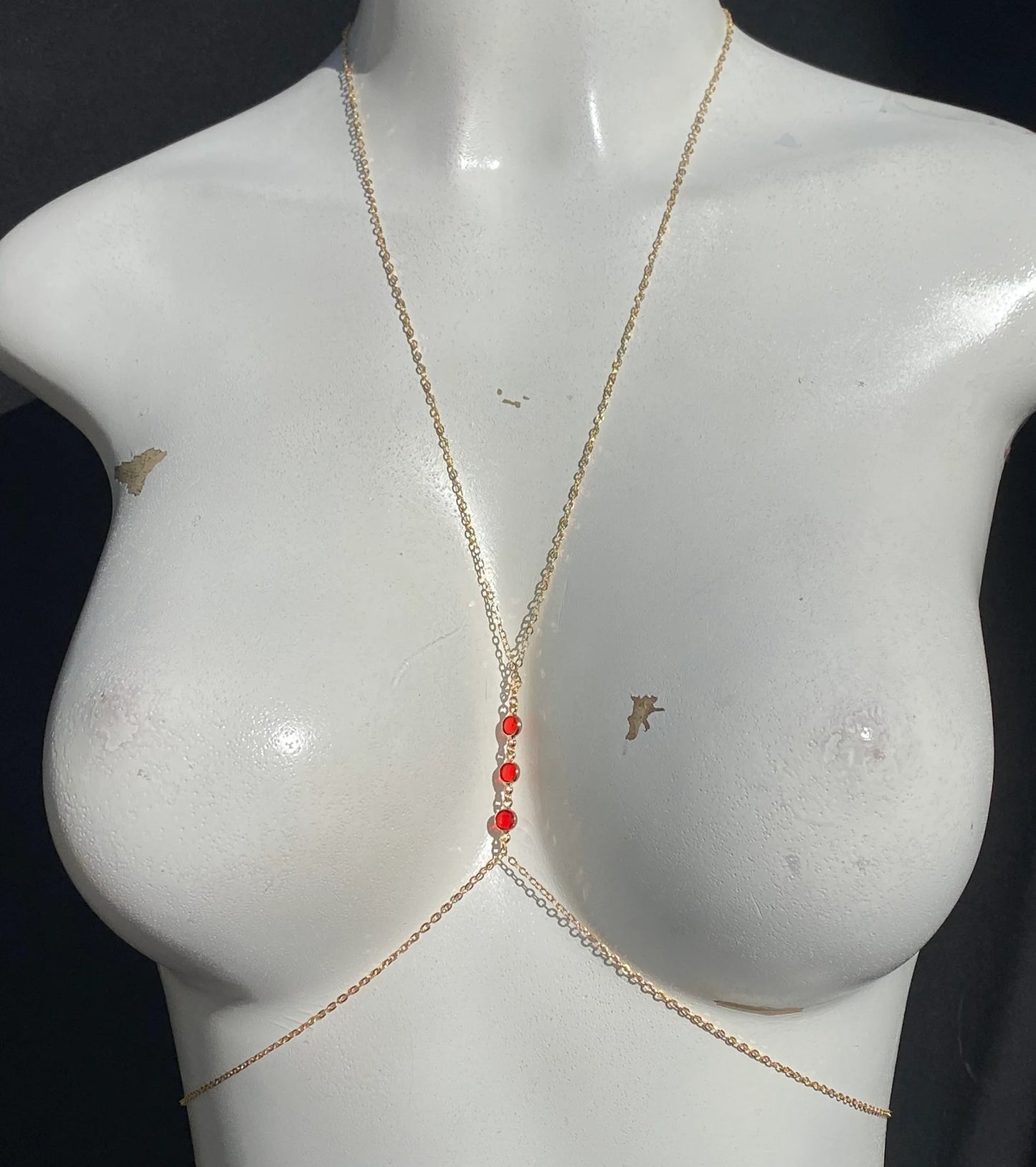 BIRTHSTONE BODY CHAIN
