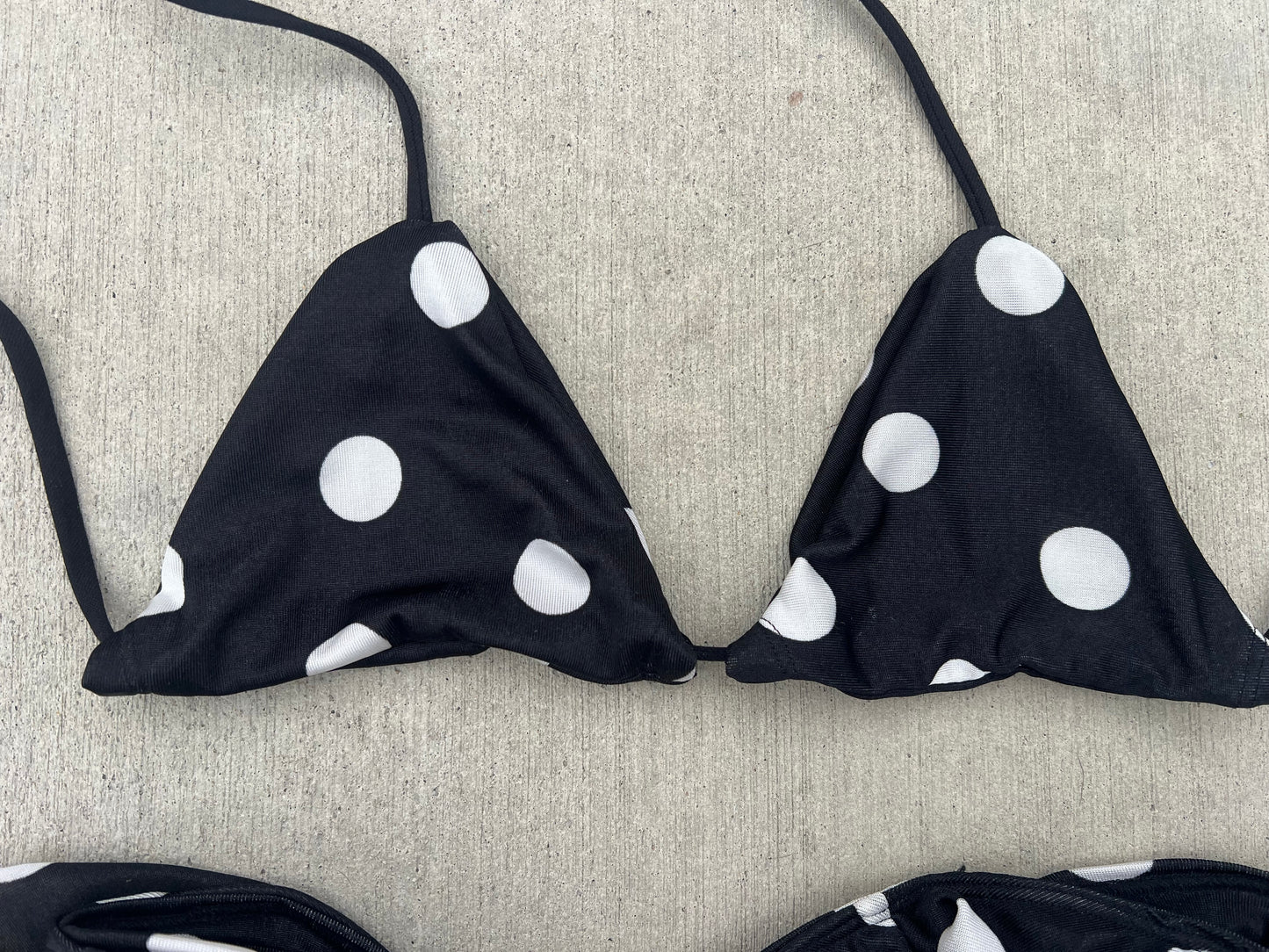 Low Rise Bikini Set / ruffle layered bottoms