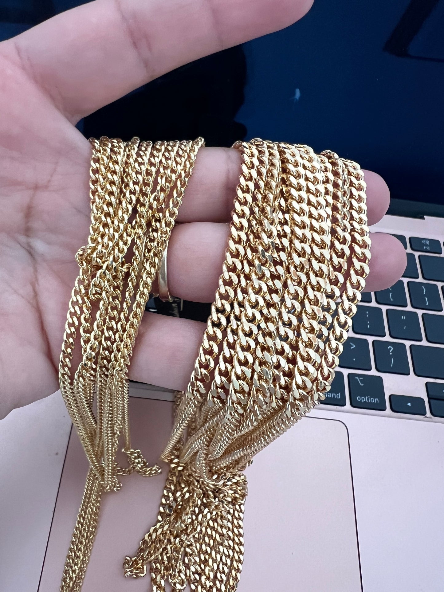 18K GOLD PLATED BELLY CHAIN