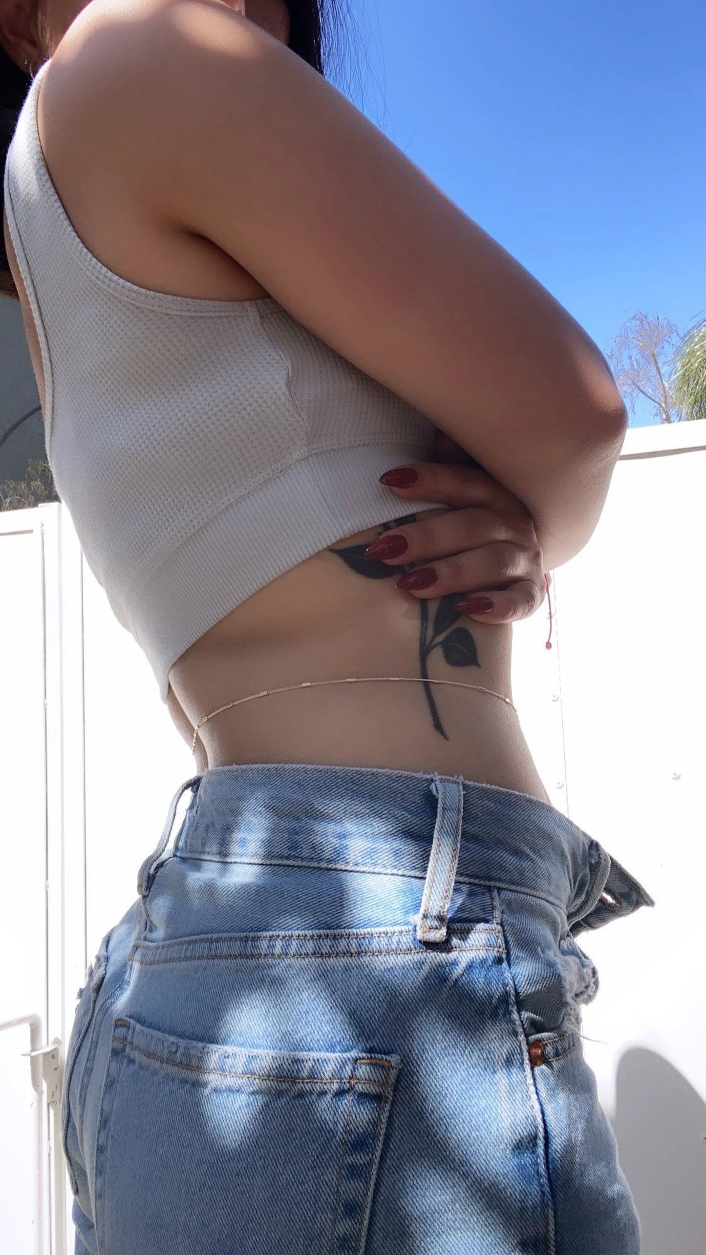 18K GP WAIST CHAIN | BELLY CHAIN