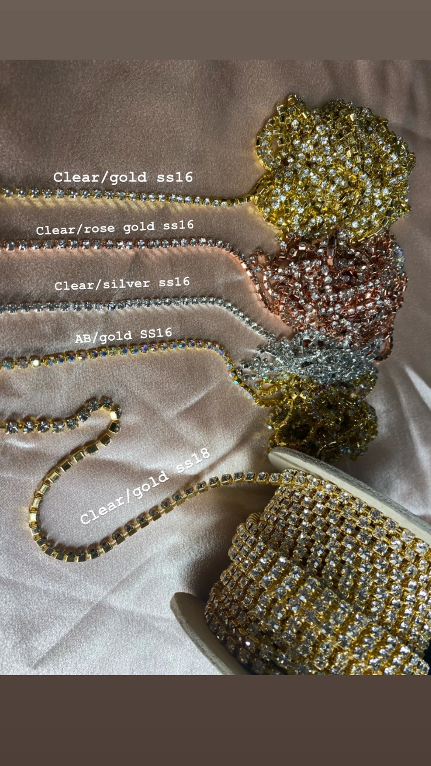 CRYSTAL LAYERED BODY CHAIN