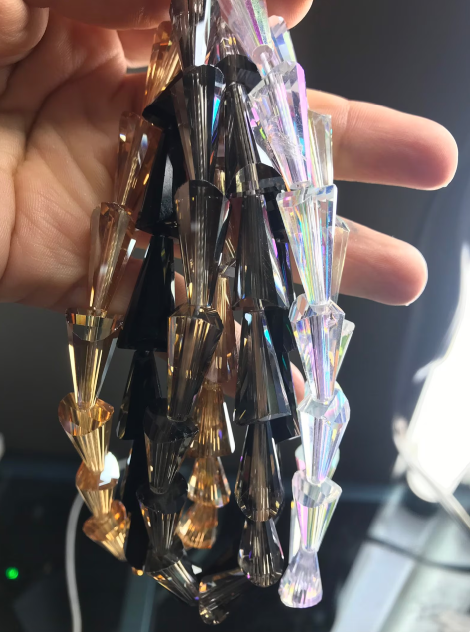 CRYSTAL DROP BACK BODY CHAIN