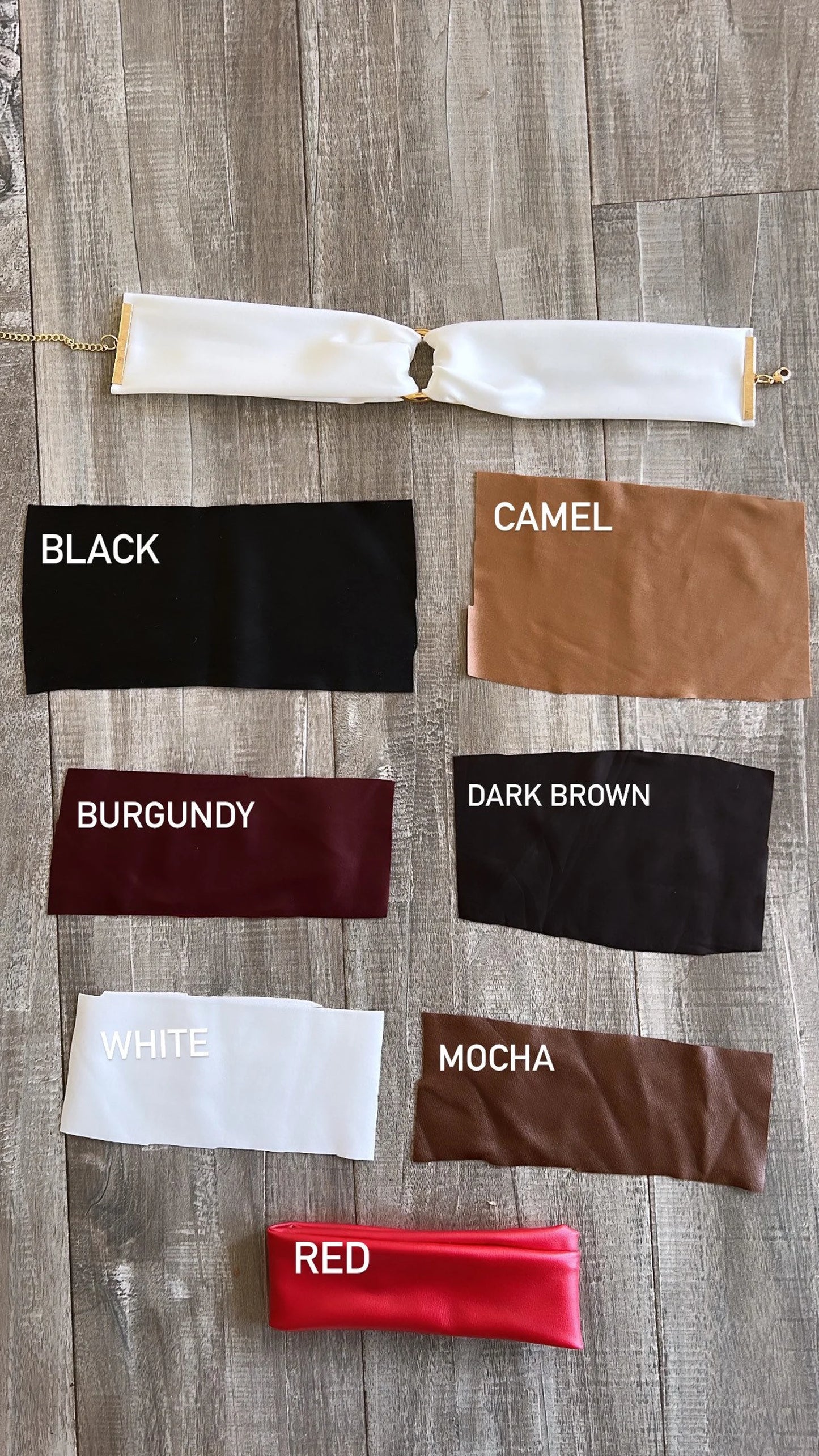 O RING FAUX LEATHER CHOKER