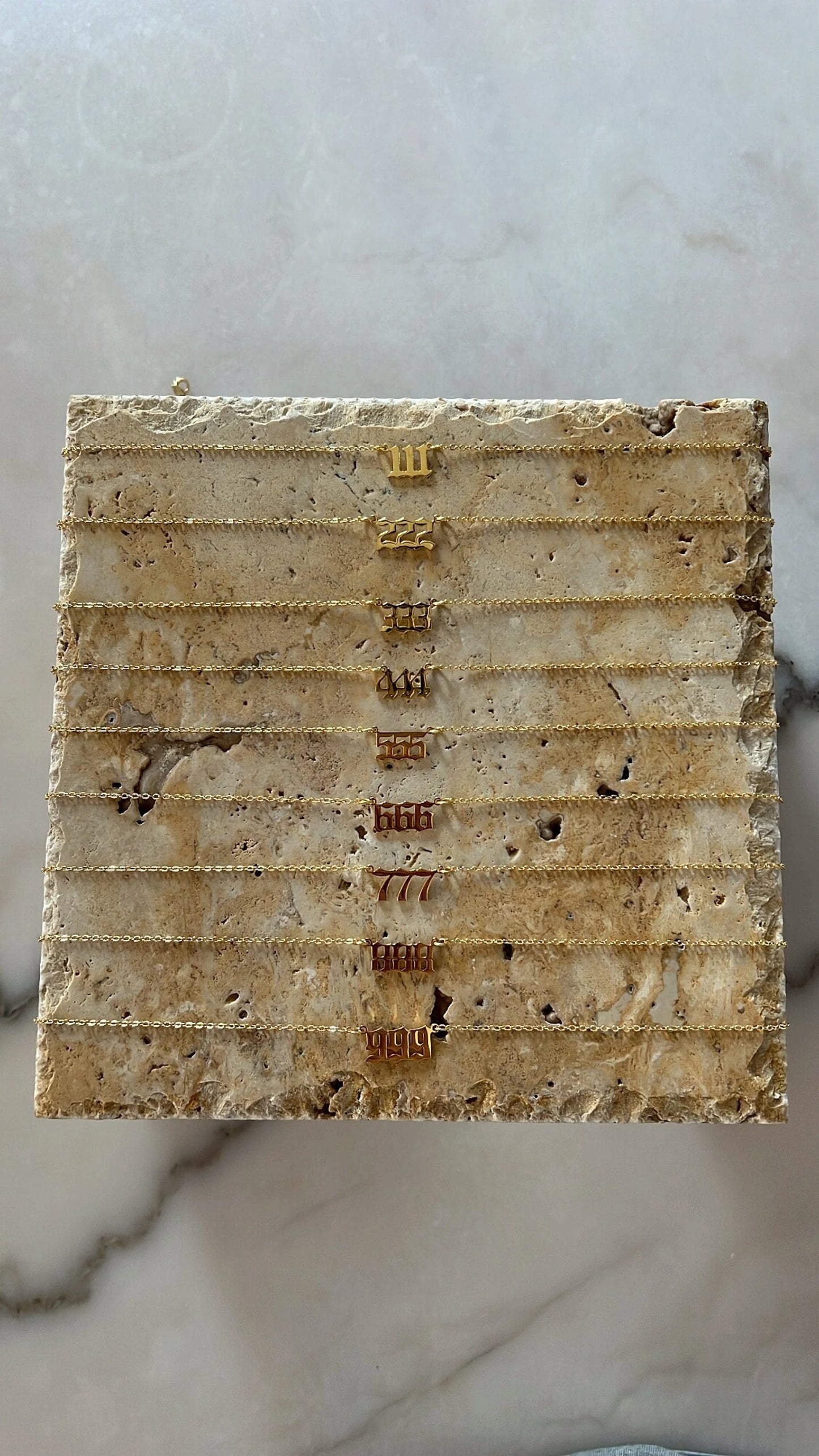 ANGEL NUMBER NECKLACE