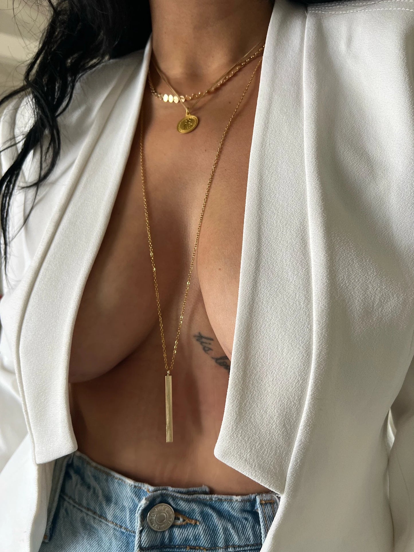 BAR LONG NECKLACE