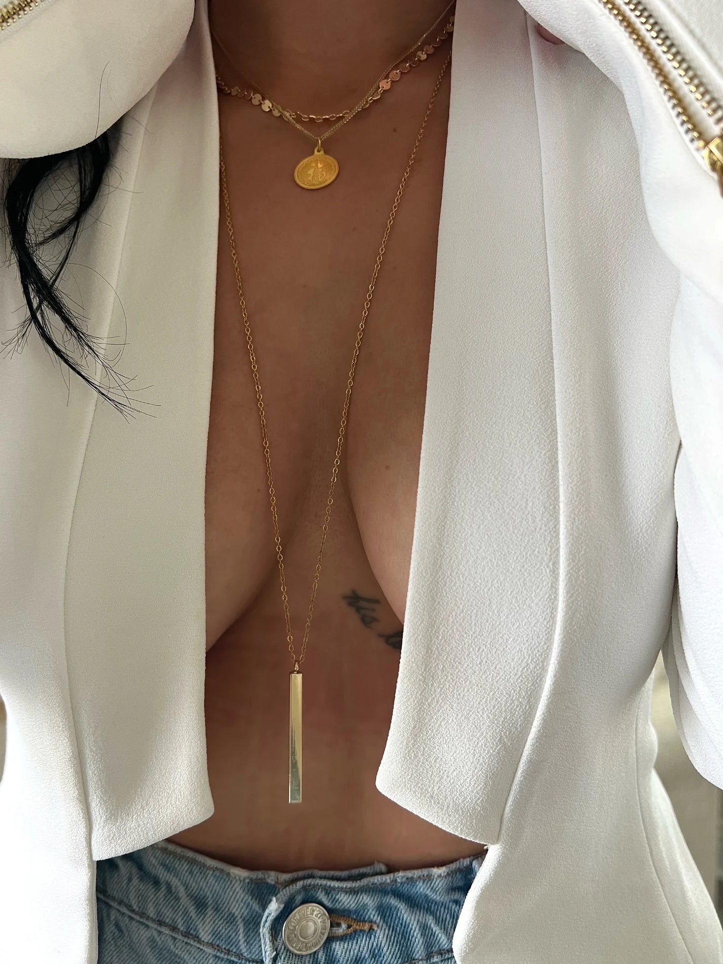 BAR LONG NECKLACE