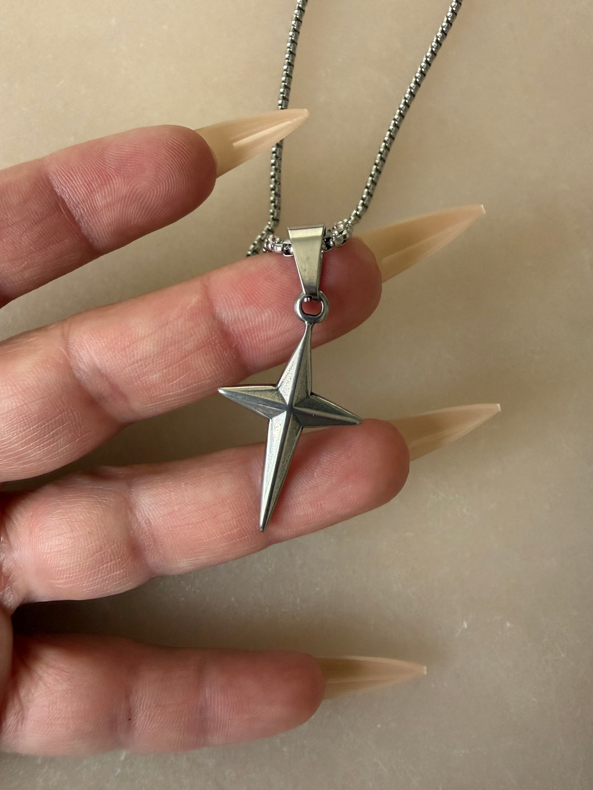 DAGGER CROSS NECKLACE