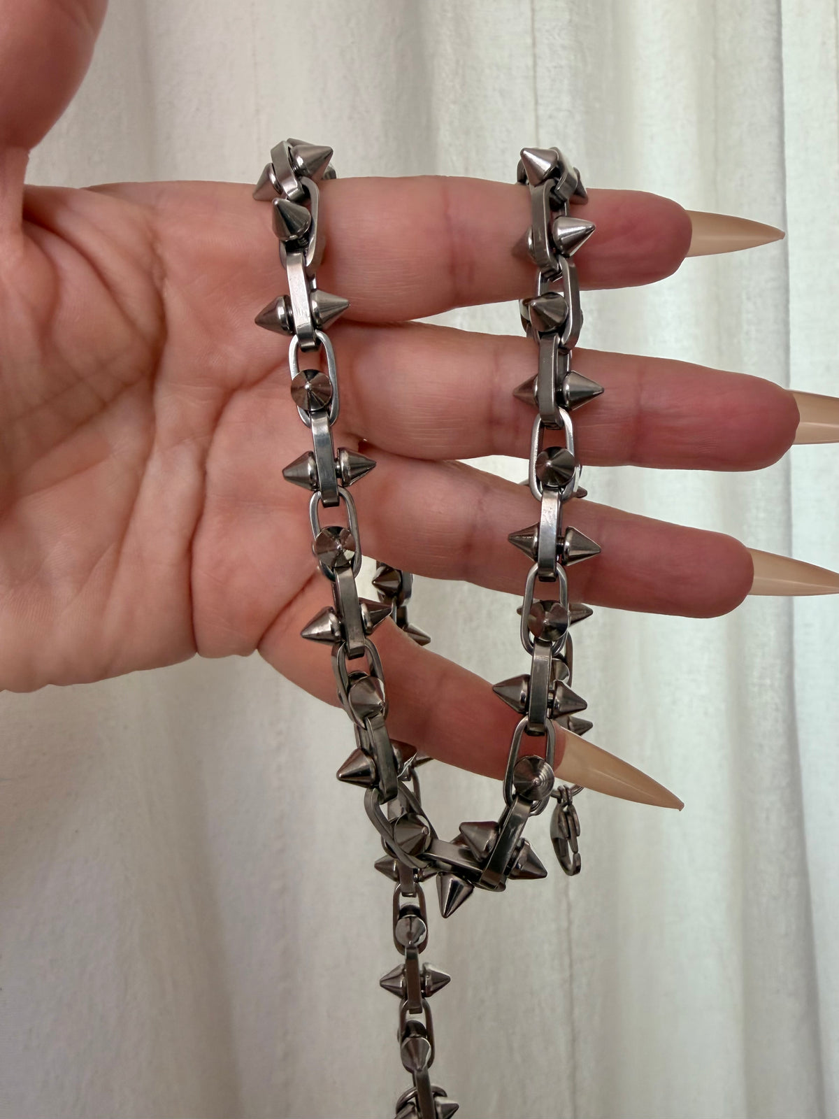 Spike Stainless steel choker | grunge necklace | edgy alternative necklace | punk