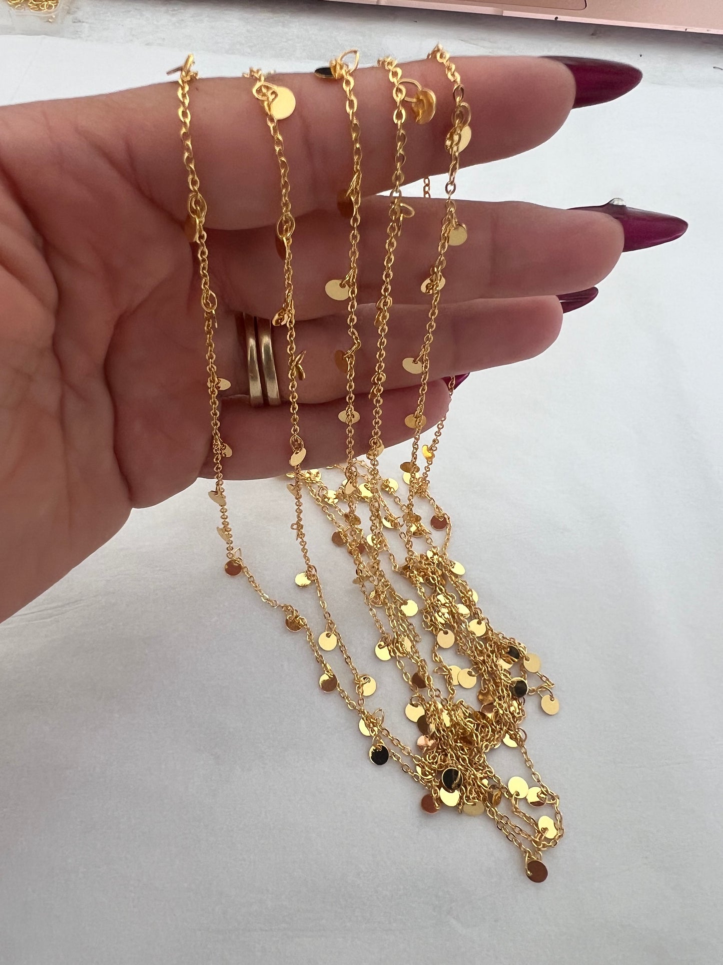 DISC CHARM WAIST CHAIN