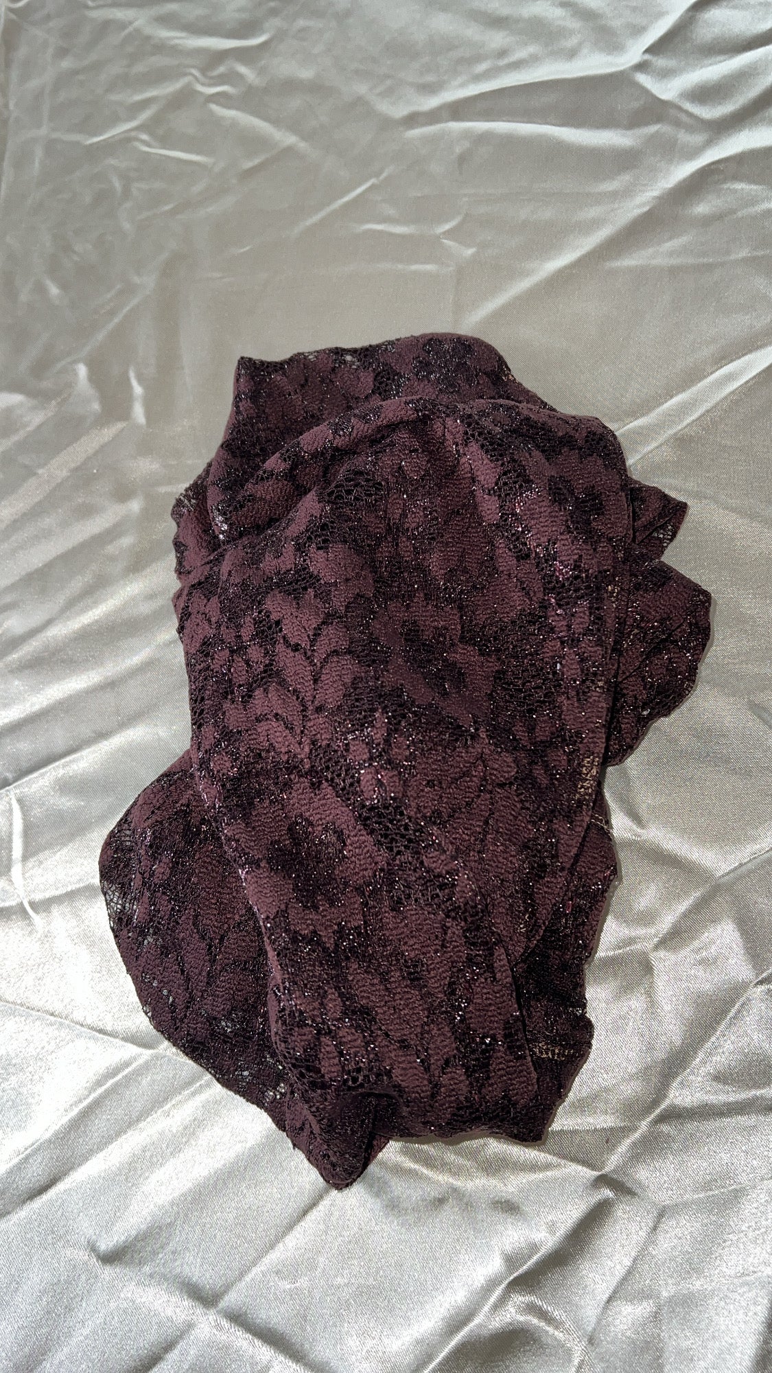 COQUETTE LACE SHIMMER DRESS