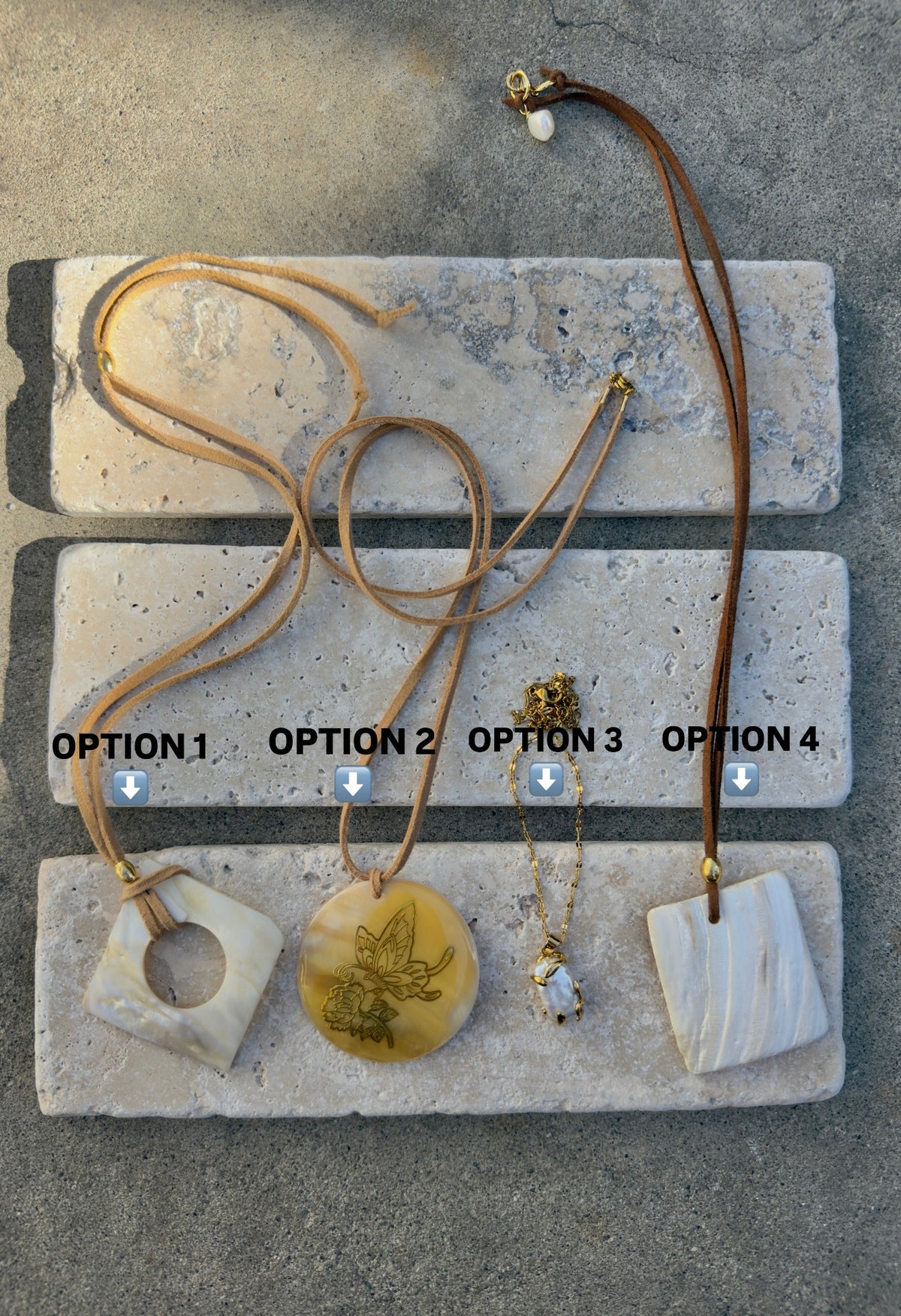 Coastal necklace | Shell Necklace | pearl necklace