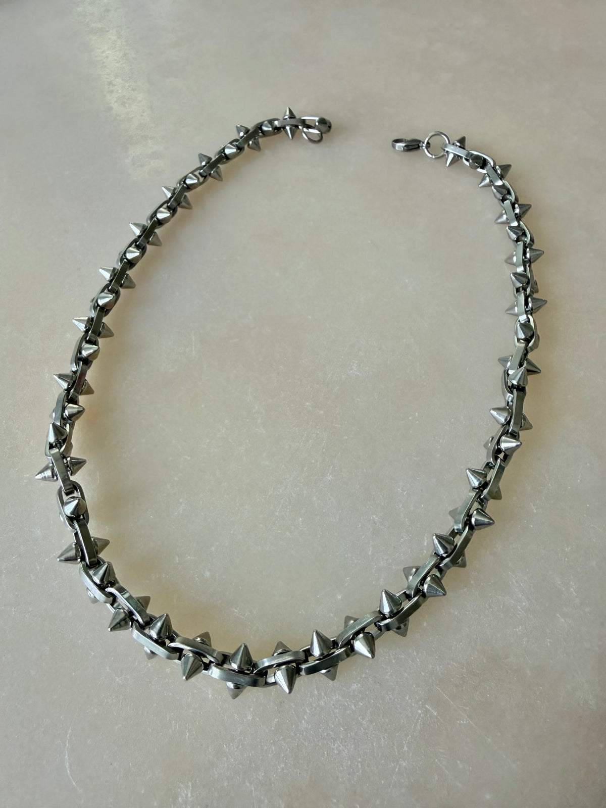 Spike Stainless steel choker | grunge necklace | edgy alternative necklace | punk