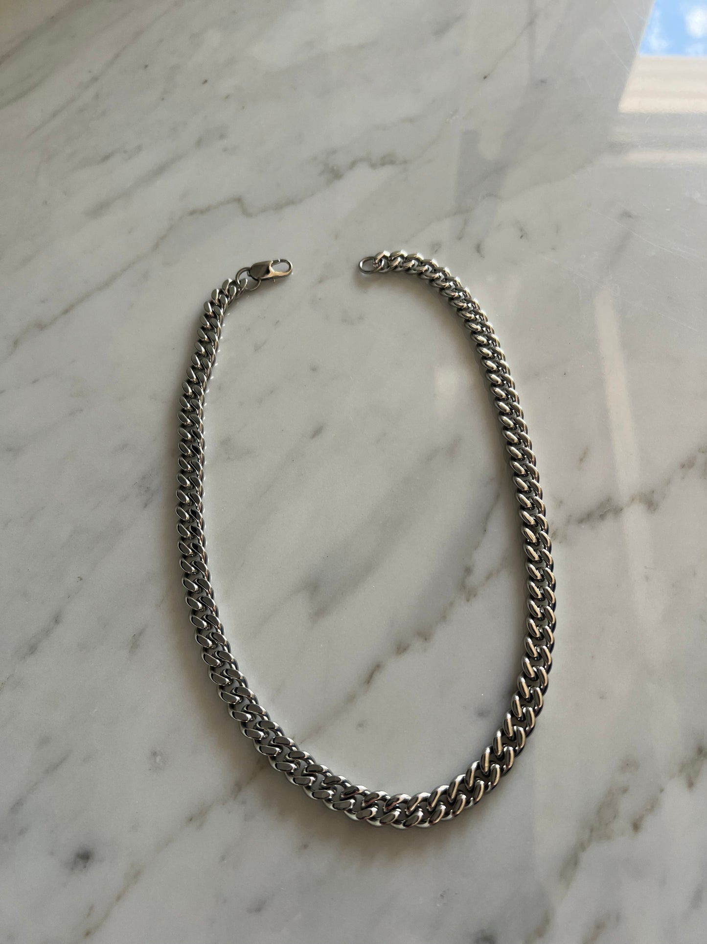 HAND POLISH STAINLESS STEEL CHAIN