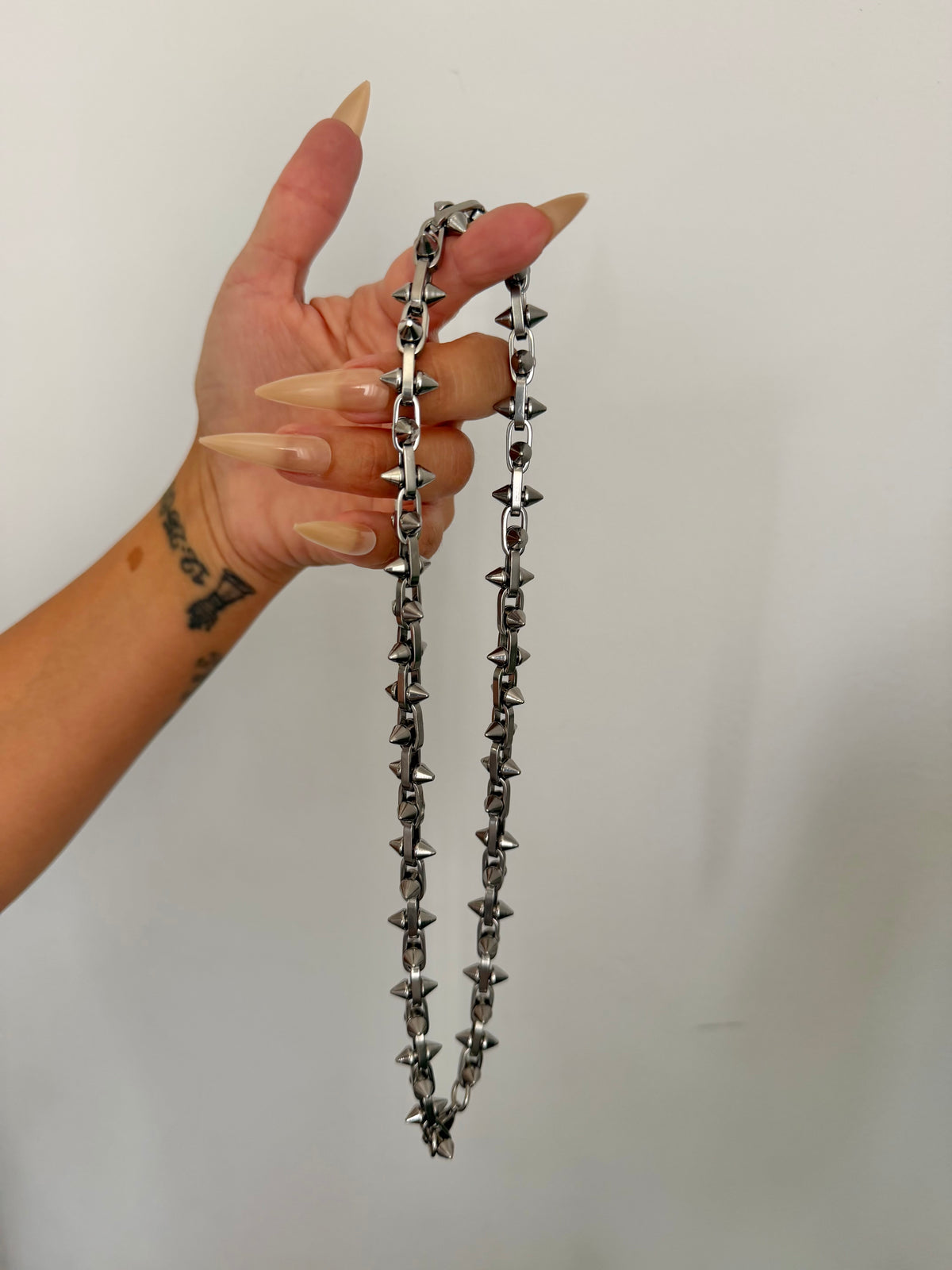 Spike Stainless steel choker | grunge necklace | edgy alternative necklace | punk