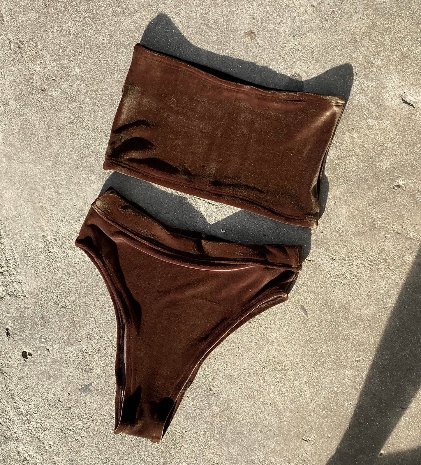 BROWN VELVET SET | FESTIVAL - RAVE